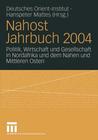 Книга Nahost Jahrbuch Hanspeter Mattes