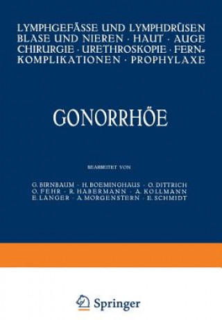 Libro Gonorrhoee G Birnbaum