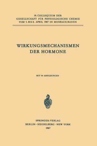 Carte Wirkungsmechanismen der Hormone Peter Karlson