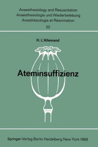 Kniha Ateminsuffizienz H. L'Allemand