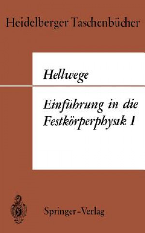 Book Einführung in die Festkörperphysik I Karl Heinz Hellwege