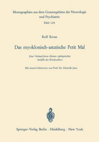 Carte Das myoklonisch-astatische Petit Mal R. Kruse