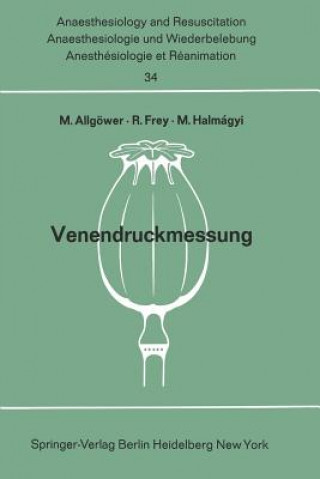 Książka Venendruckmessung Martin Allgöwer