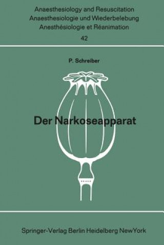 Livro Der Narkoseapparat Peter Schreiber