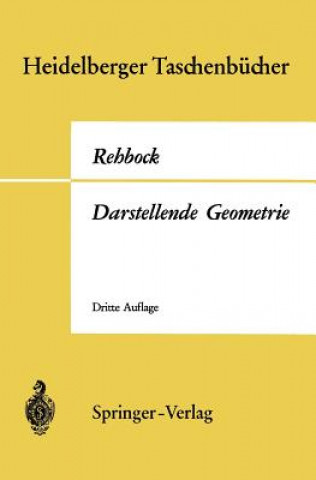 Carte Darstellende Geometrie Fritz Rehbock