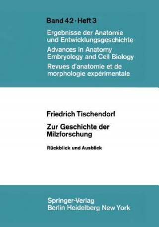 Kniha Zur Geschichte der Milzforschung F. Tischendorf