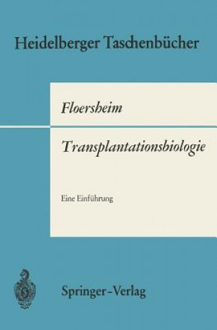 Book Transplantationsbiologie Georg L. Floersheim