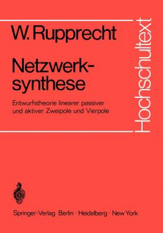 Kniha Netzwerksynthese W. Rupprecht