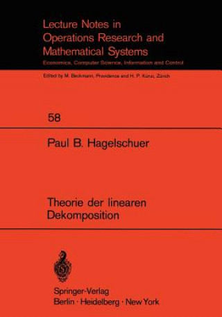 Boek Theorie der Linearen Dekomposition Paul B. Hagelschuer