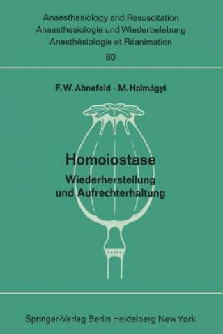 Kniha Homoiostase F. W. Ahnefeld