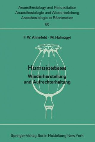 Книга Homoiostase F. W. Ahnefeld