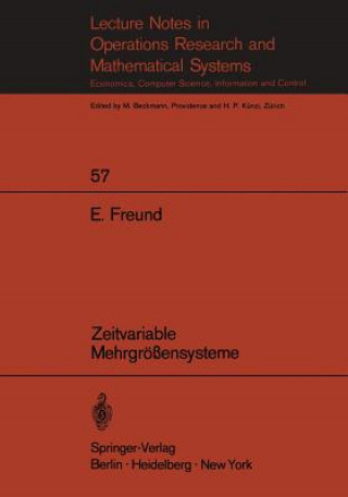 Knjiga Zeitvariable Mehrgrossensysteme E. Freund