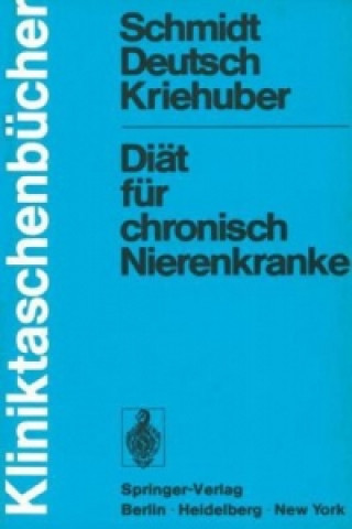 Kniha Diat Fur Chronisch Nierenkranke Paul Schmidt