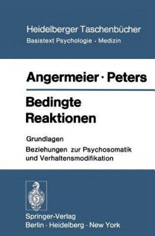 Książka Bedingte Reaktionen W. F. Angermeier