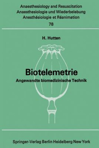 Kniha Biotelemetrie H. Hutten