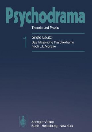 Kniha Psychodrama Grete A. Leutz