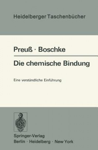 Książka Die Chemische Bindung Heinzwerner Preuß