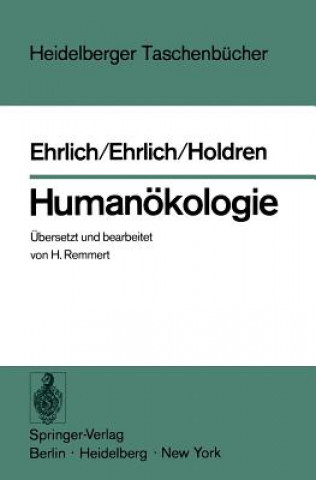 Kniha Humanokologie Paul R. Ehrlich