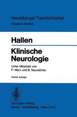 Kniha Klinische Neurologie Otto Hallen