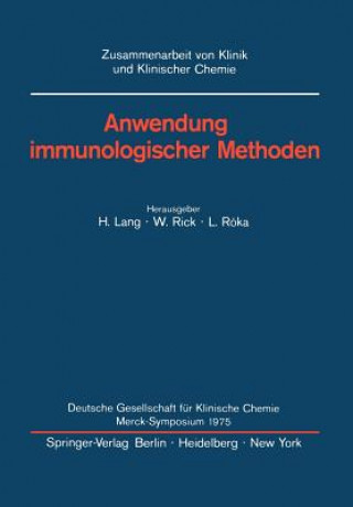 Carte Anwendung Immunologischer Methoden Hermann Lang