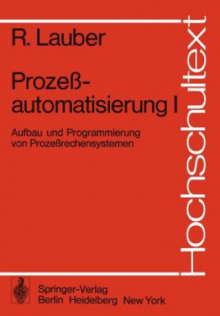 Książka Prozeßautomatisierung I R. Lauber