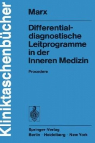 Könyv Differentialdiagnostische Leitprogramme in der Inneren Medizin H. Marx