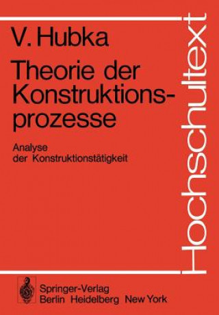 Libro Theorie der Konstruktionsprozesse V. Hubka