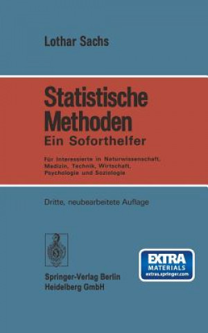 Kniha Statistische Methoden Lothar Sachs