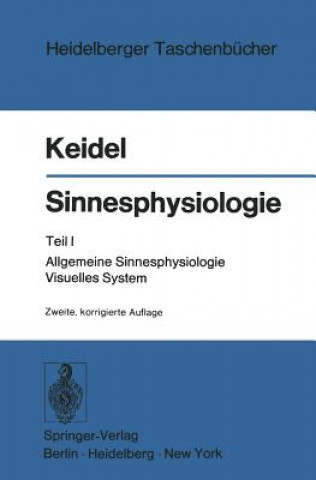 Книга Sinnesphysiologie Wolf D. Keidel