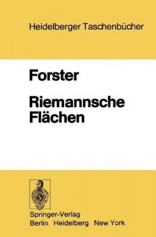 Carte Riemannsche Flachen Otto Forster