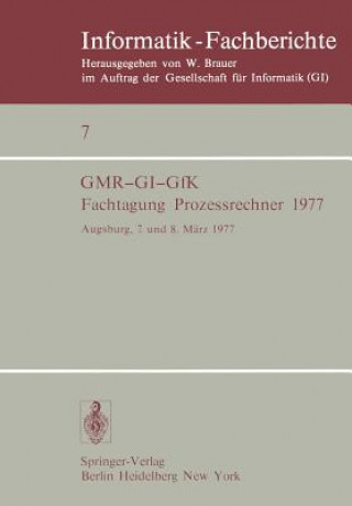 Книга Fachtagung Prozessrechner 1977 G. Schmidt