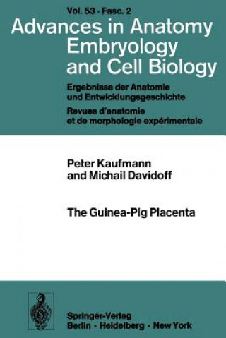 Book Guinea-Pig Placenta P. Kaufmann