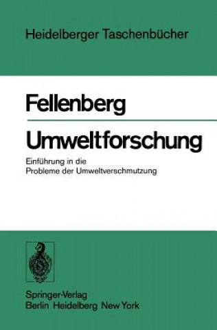 Könyv Umweltforschung Günter Fellenberg