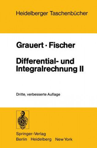 Kniha Differential- und Integralrechnung II Hans Grauert