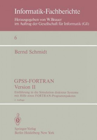 Książka GPSS-FORTRAN, Version II Bernd Schmidt