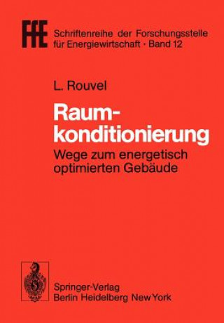 Kniha Raumkonditionierung L. Rouvel