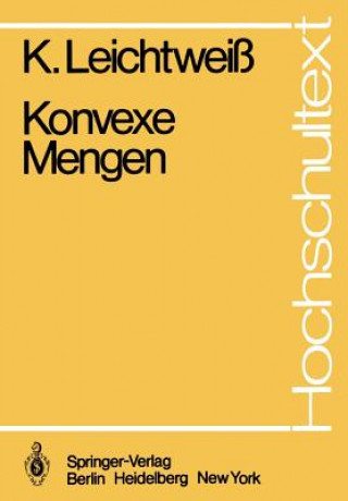 Knjiga Konvexe Mengen K. Leichtweiß