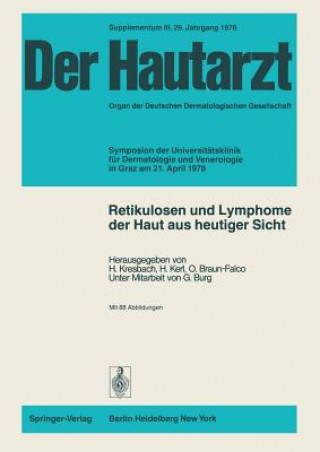 Knjiga Retikulosen Und Lymphome Der Haut Aus Heutiger Sicht O. Braun-Falco