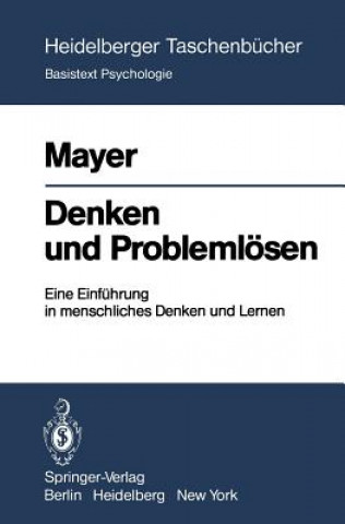 Carte Denken und Problemlosen Richard E. Mayer