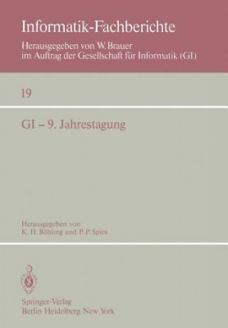 Kniha GI - 9. Jahrestagung K. H. Böhling