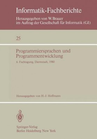 Carte Programmiersprachen und Programmentwicklung H. -J. Hoffmann