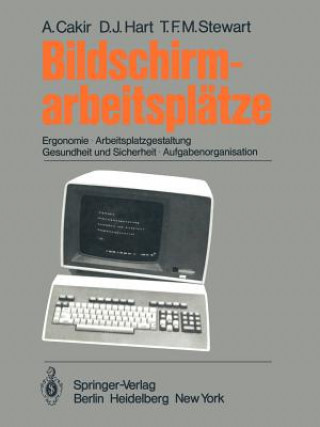 Kniha Bildschirmarbeitsplatze Ahmet E. Cakir