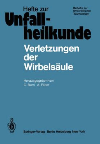 Book Verletzungen der Wirbelsäule Caius Burri