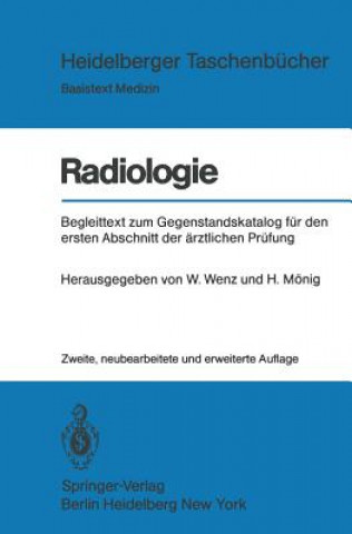 Kniha Radiologie H. Mönig