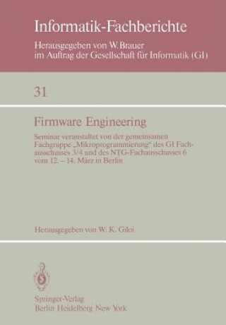 Buch Firmware Engineering W. K. Giloi