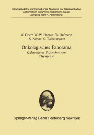 Book Onkologisches Panorama W. Doerr