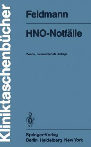 Book HNO-Notfälle Harald Feldmann