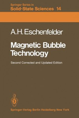 Kniha Magnetic Bubble Technology A. H. Eschenfelder