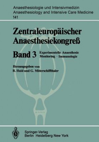 Carte Zentraleuropaischer Anaesthesiekongress B. Haid