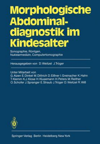 Książka Morphologische Abdominaldiagnostik im Kindesalter J. Tröger